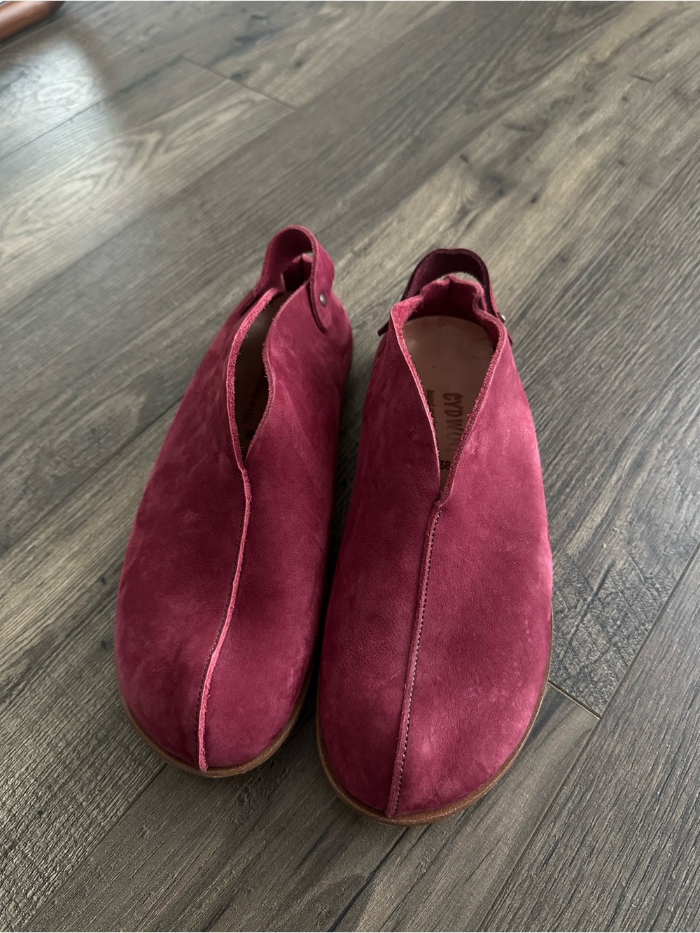 Cydwoq designer real leather/suede shoes. Size 38.5